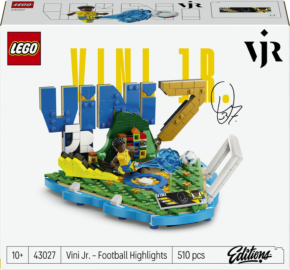 LEGO Editions Football 43027 Vini Jr. – fodboldhøjdepunkter