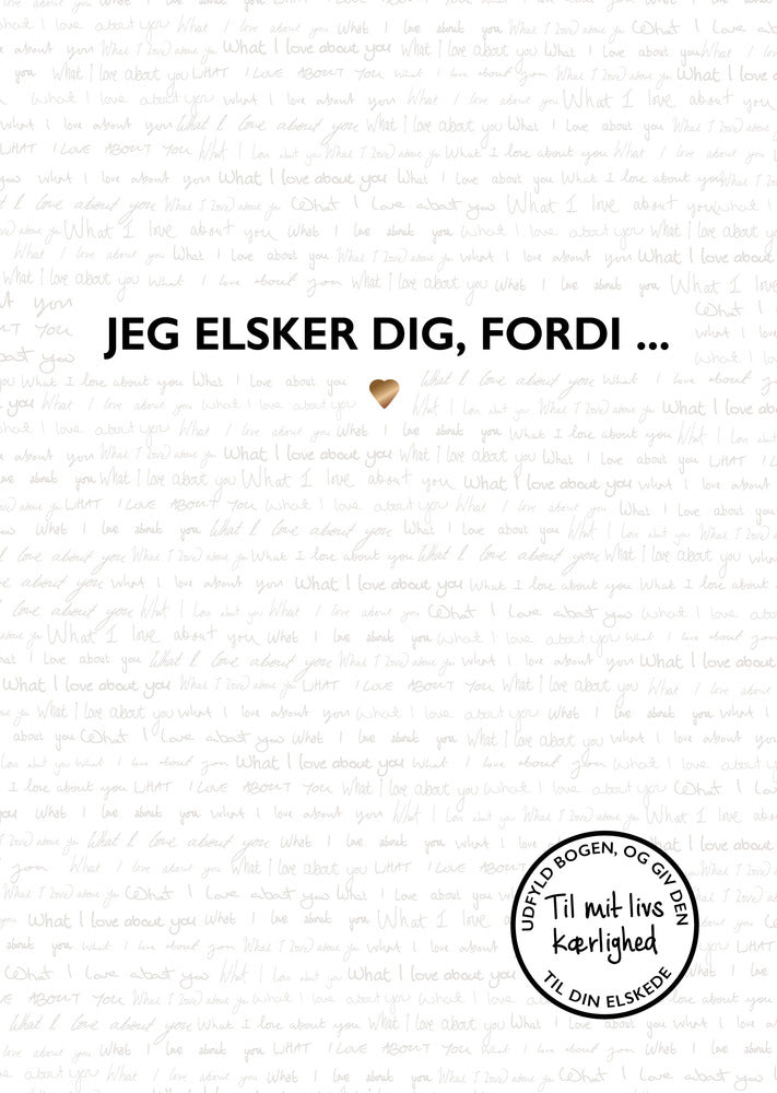 D1 Jeg elsker dig, fordi ...