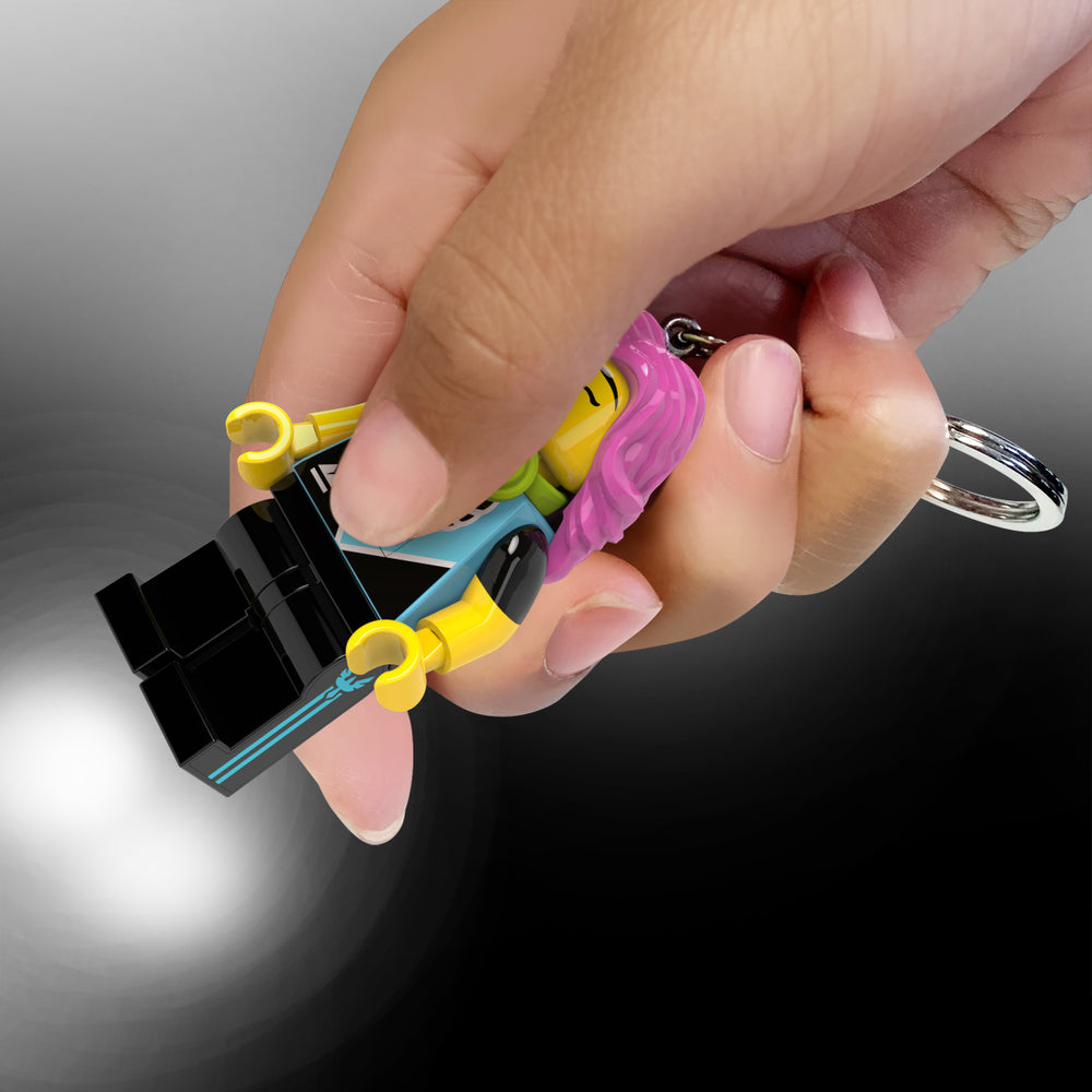 LEGO® Minifigures™ LED nøglering gamer