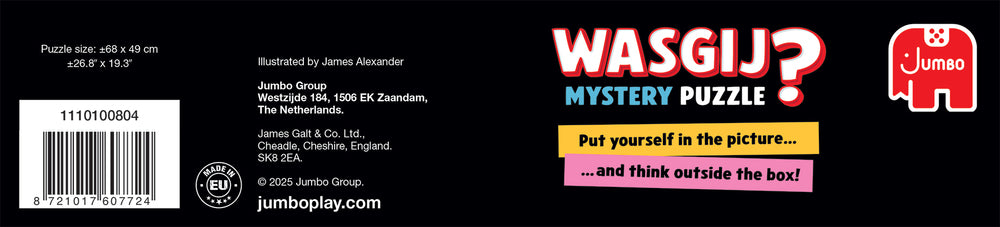 Puslespil Wasgij Mystery 30 Bullseye! 1000 brikker