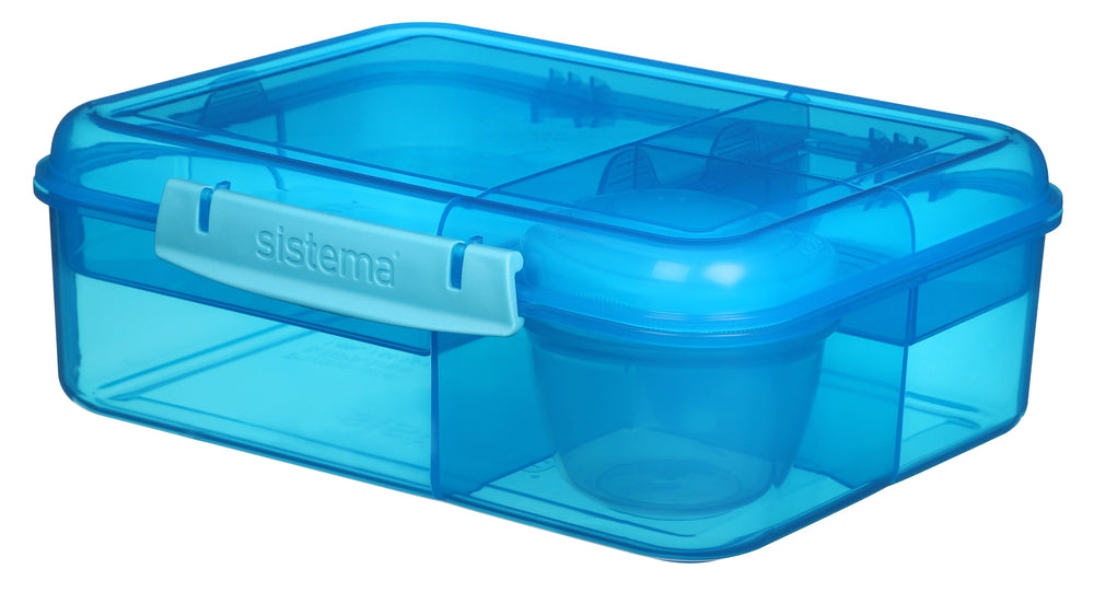 Madkasse Sistema Bento Lunch blå 1,65L