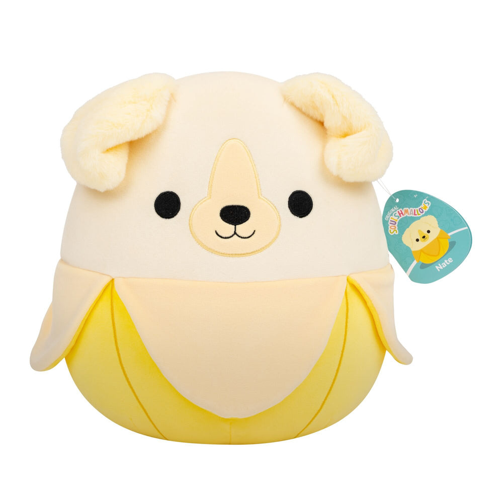 Squishmallows 30 cm Nate golden retriever banana