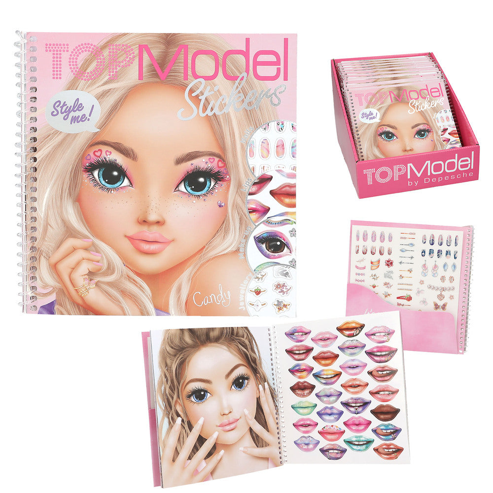 Topmodel Dress Me Up Face Stickerbog