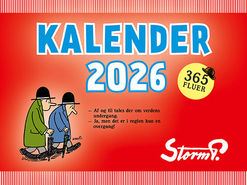 D1 Storm P. - Kalender 2026 - 365 fluer