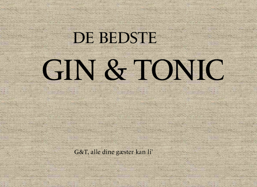 De bedste gin og tonic