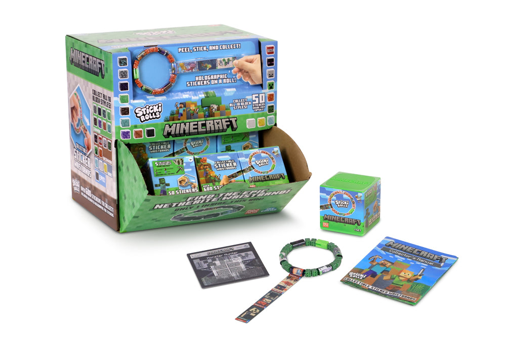 Sticki Rolls Band Capsule Minecraft Ass