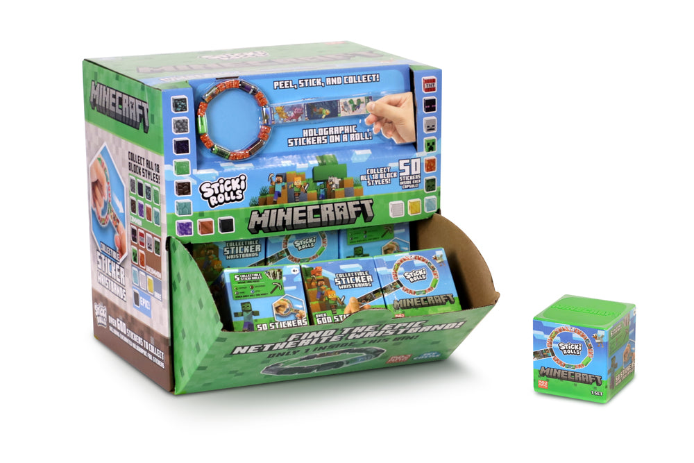 Sticki Rolls Band Capsule Minecraft Ass