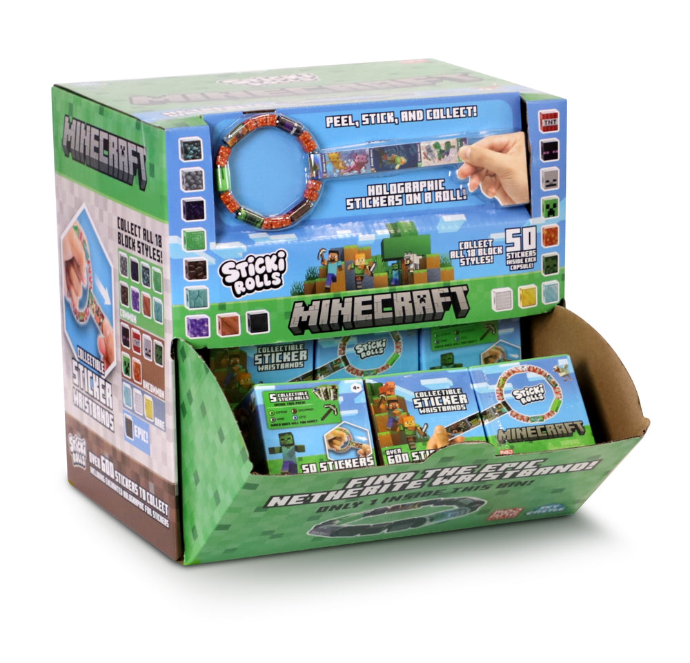 Sticki Rolls Band Capsule Minecraft Ass