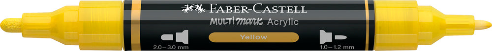 Multimarker Akryl Faber Castell SP 108 Yellow m. 2 spids