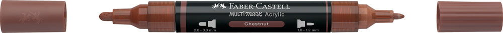Multimarker Akryl Faber Castell SP 378 Chestnut m. 2 spids