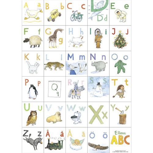D1 Ellens ABC plakat