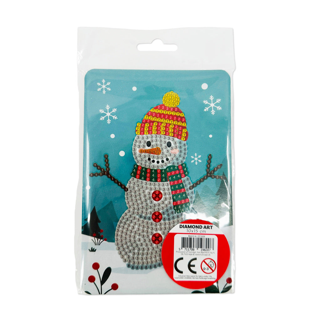 Diamond Art Snemand 10 X 15 Cm