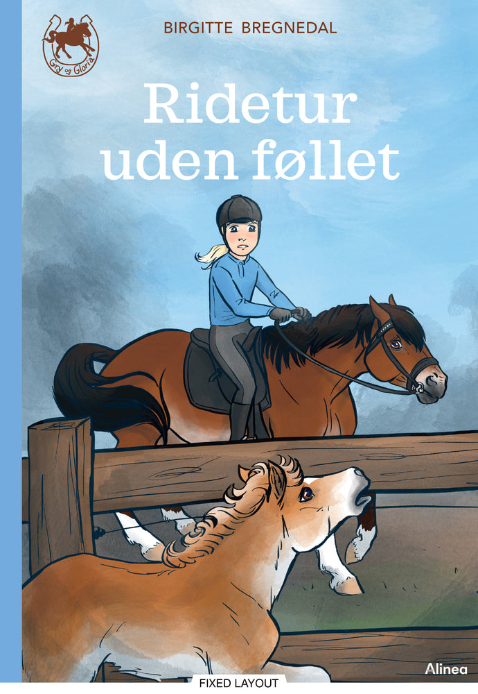 Gry og Gloria – Ridetur uden føllet, Blå Læseklub