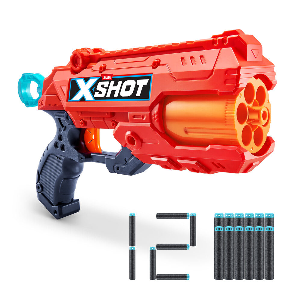 Xshot excel reflex 6 blaster med 12 darts