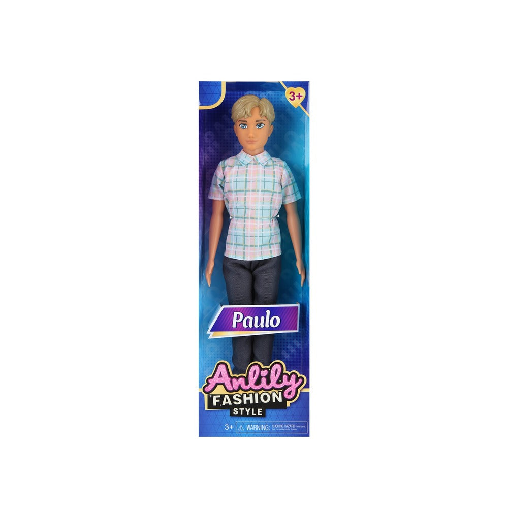 Anlily dukke mand Paulo