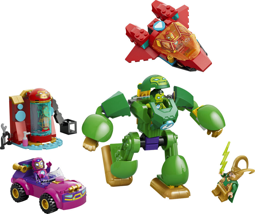 D2 LEGO Disney Junior Marvel 11211 Loke mod Team Iron Man