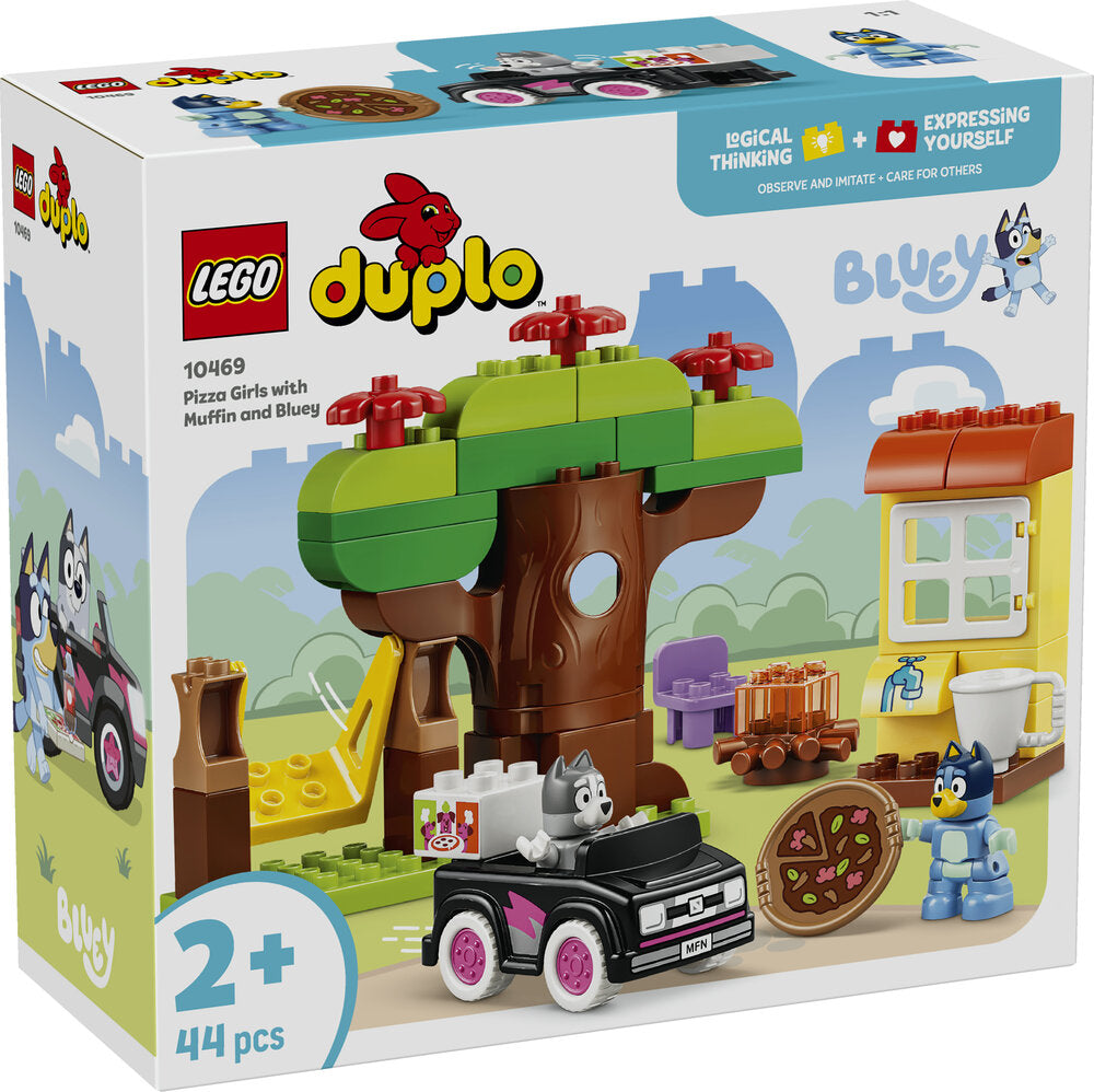 LEGO DUPLO Bluey 10469 Pizza-piger med Muffin og Bluey
