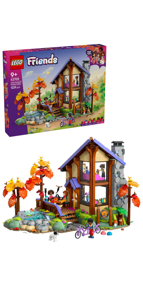 LEGO Friends 42705 Hyggelig efterårs-skovhytte