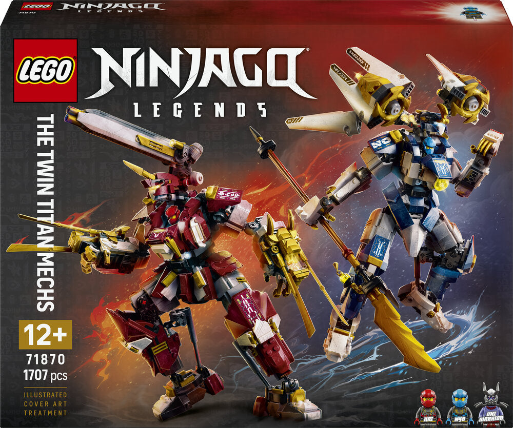LEGO Ninjago 71870 De to titan-mechs