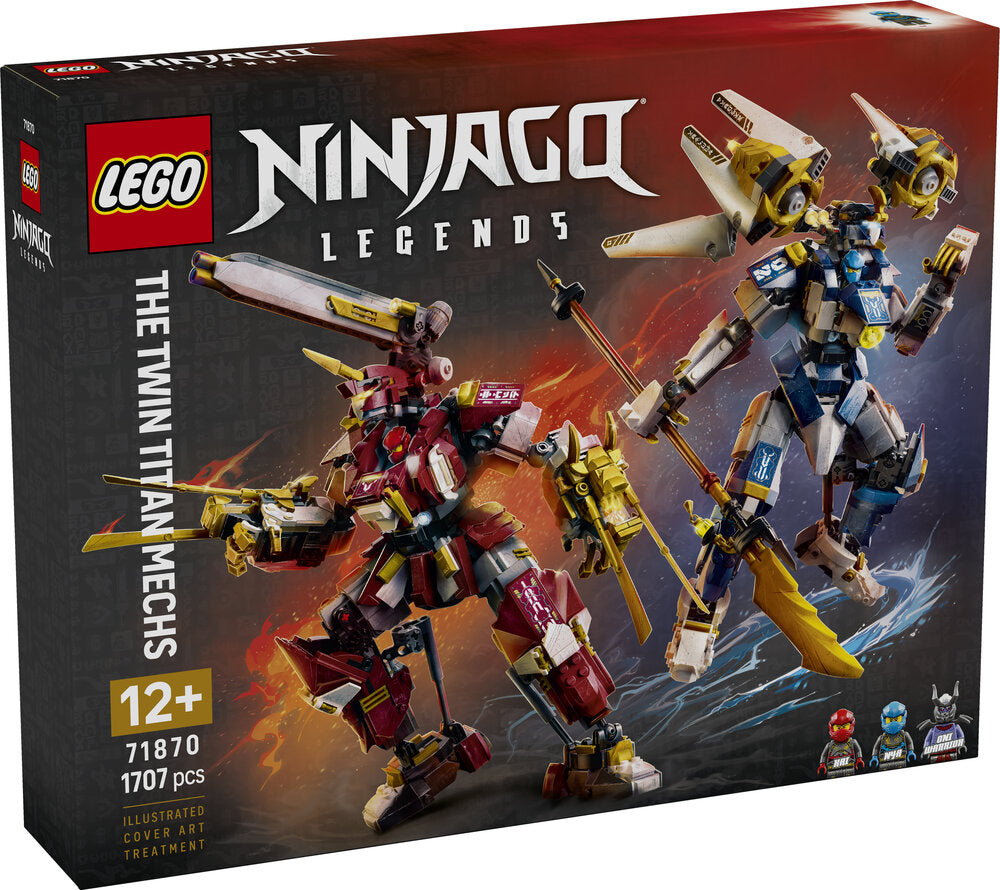 LEGO Ninjago 71870 De to titan-mechs