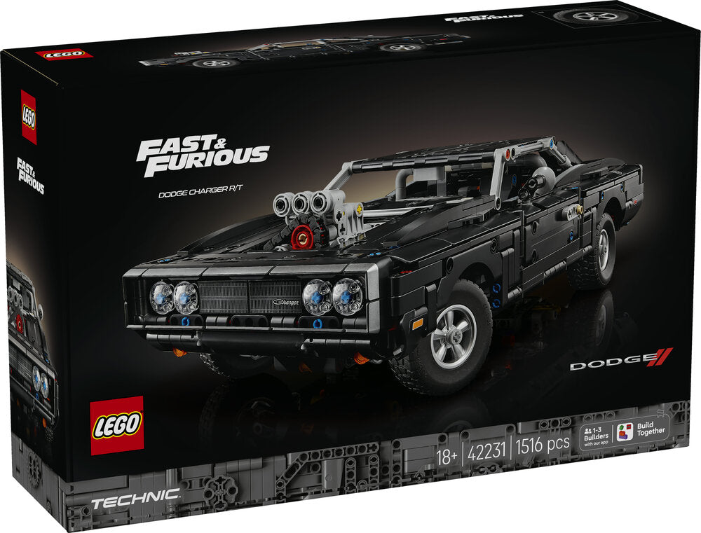 LEGO Technic 42231 Fast and Furious Dodge Charger R/T-bil