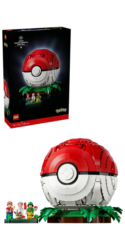 LEGO Pokémon 72154 Ikoniske Træner-øjeblikke: Poké Ball