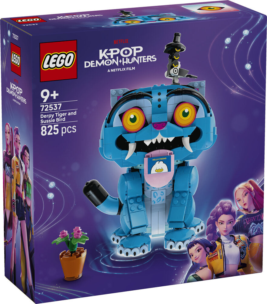 LEGO KPop Demon Hunters 72537 Tigeren Derpy og fuglen Sussie