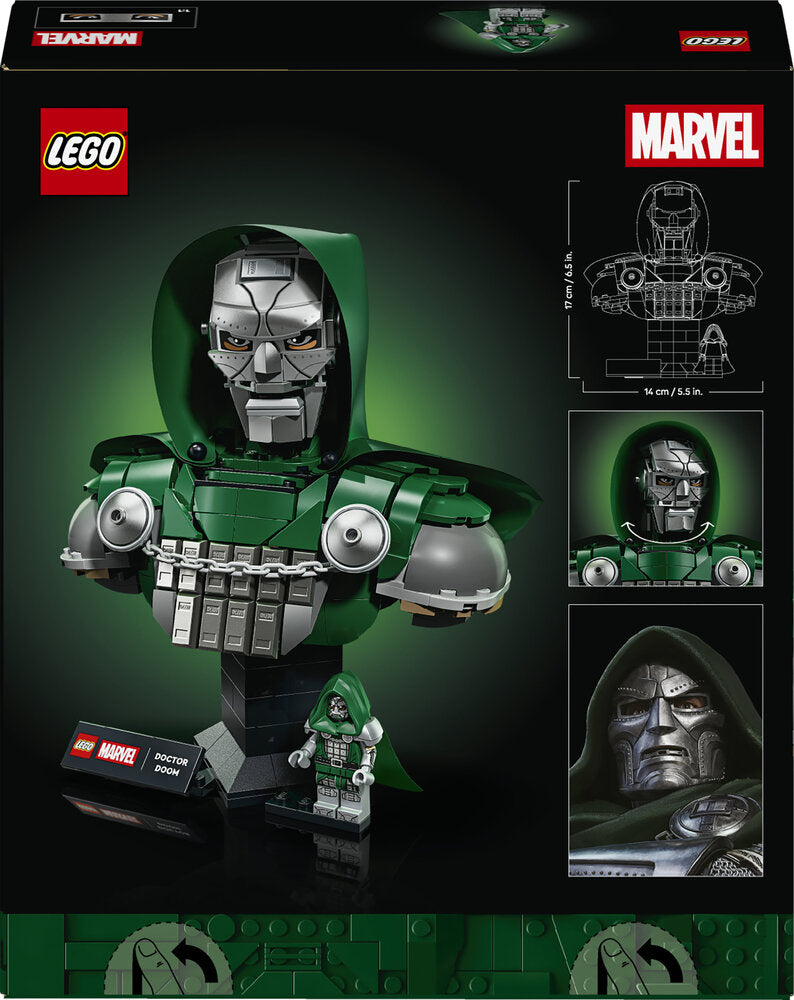 76345 LEGO Super Heroes Doctor Doom-buste