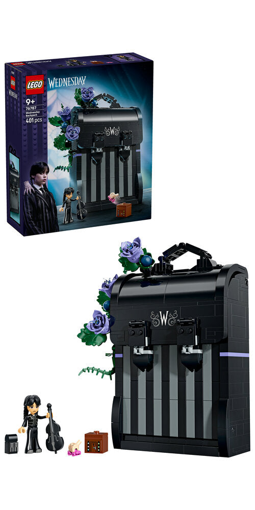 76787 LEGO Wednesday Wednesdays skoletaske