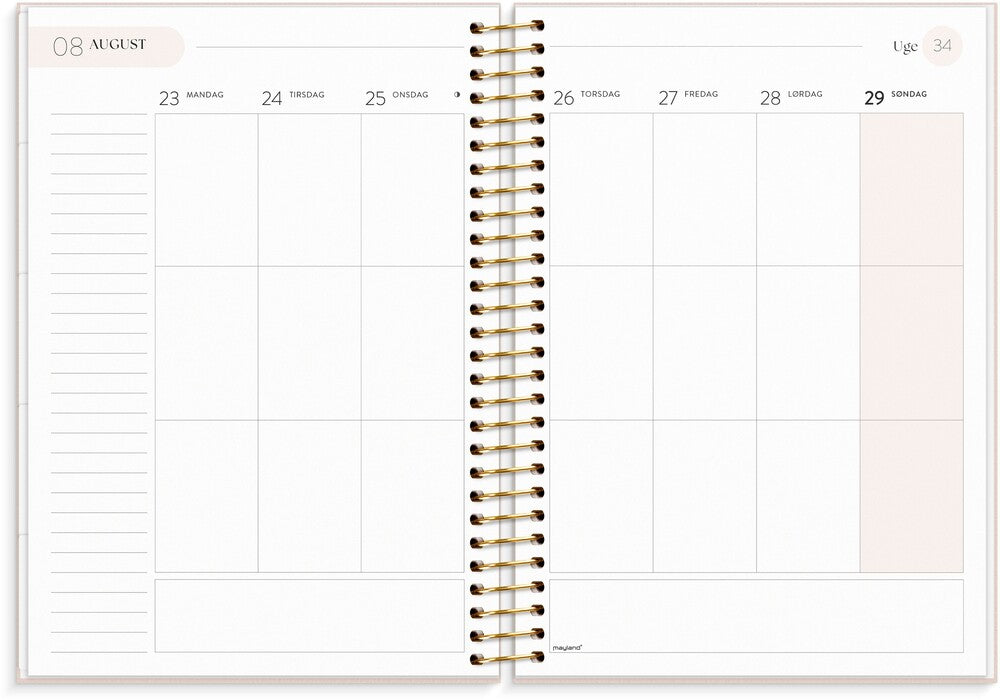 Life planner 2027 organizer A5 Mayland