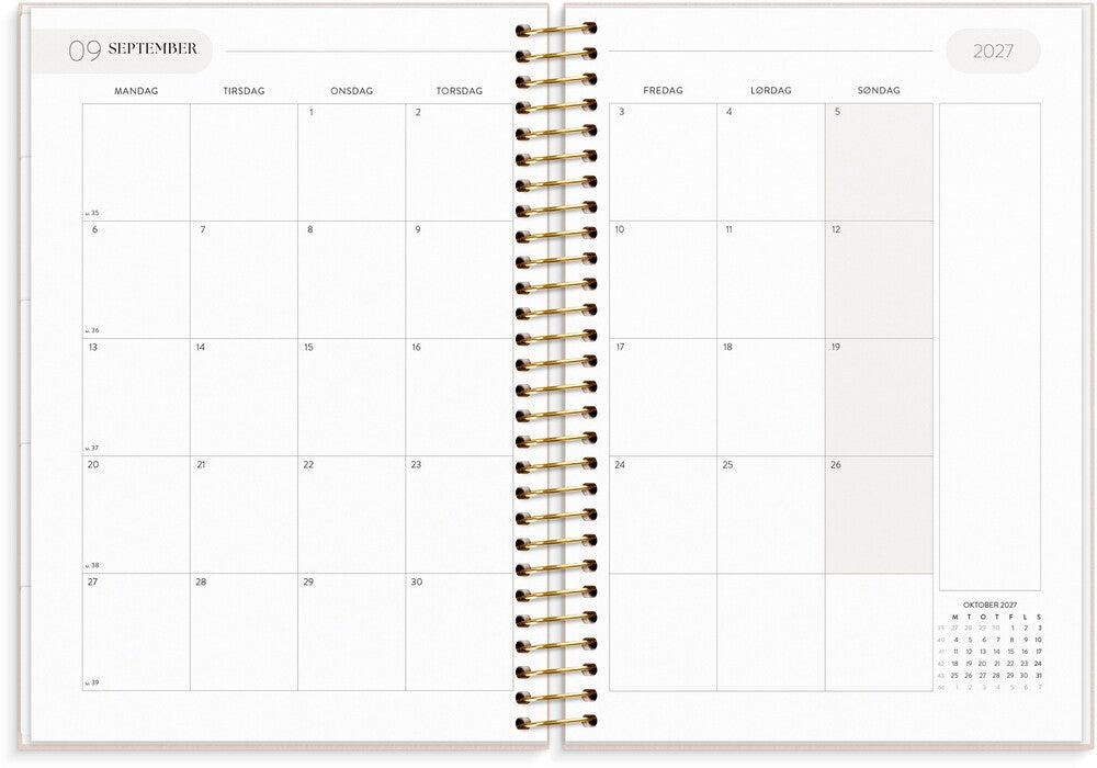 Life planner 2027 organizer A5 Mayland
