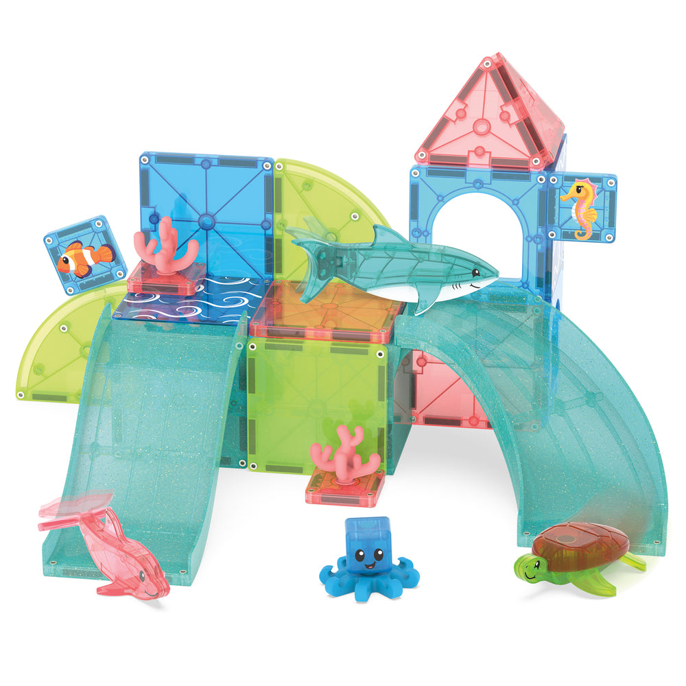 Magna-Tiles Coral reef