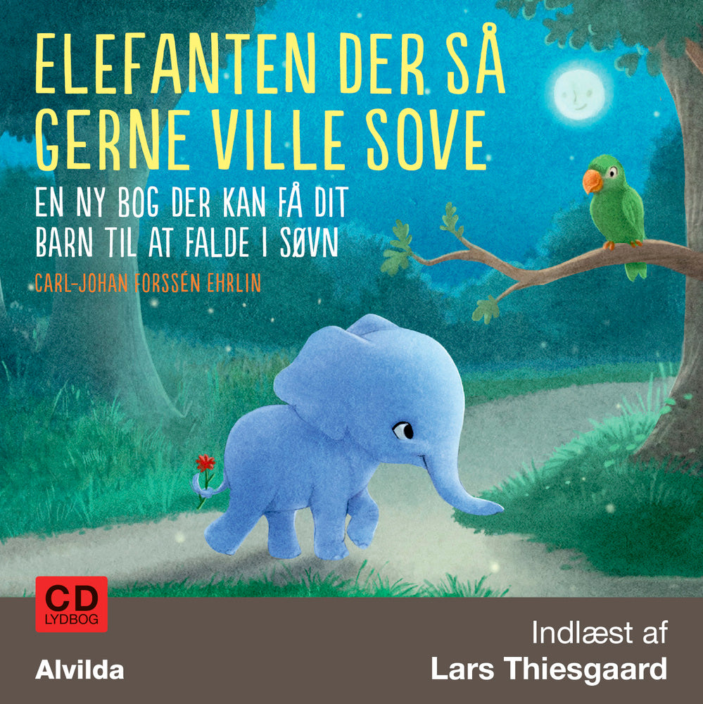 D1 Elefanten der så gerne ville sove. En ny bog der kan få dit barn til at falde i søvn