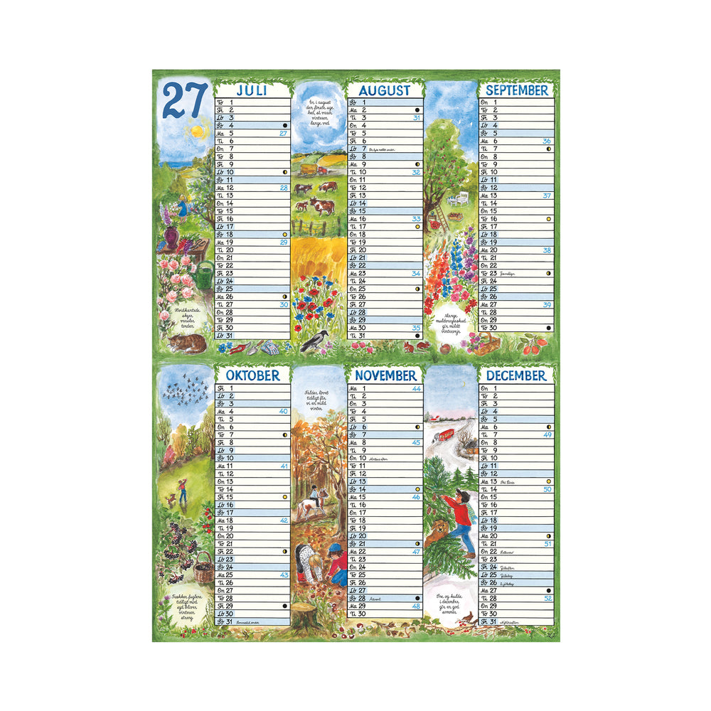 OVERBLIKSKALENDER A3 2027