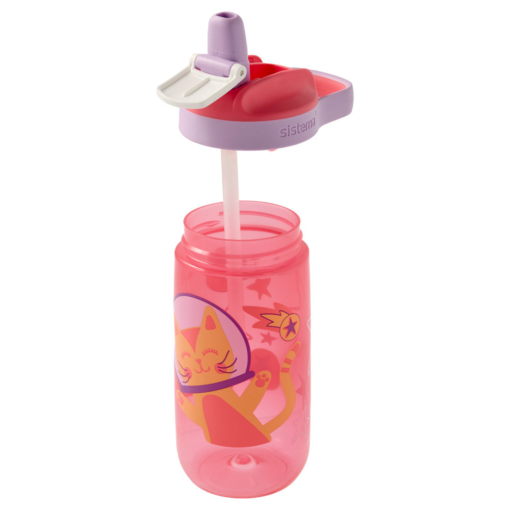 Drikkeflaske Sistema Easy Sip Kids Design 500Ml 6 Asst
