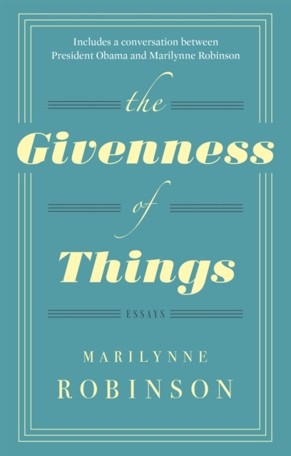 D2 The Givenness of Things