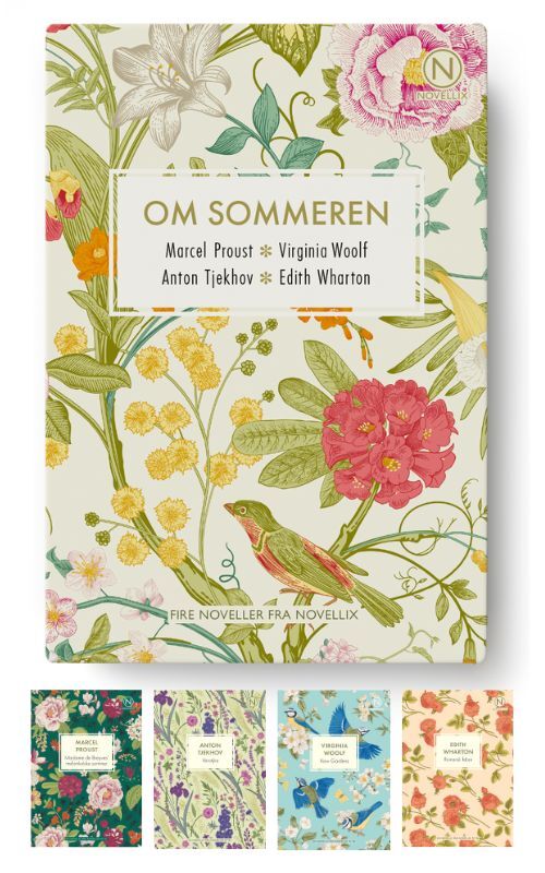 Gaveæske med fire noveller om sommeren