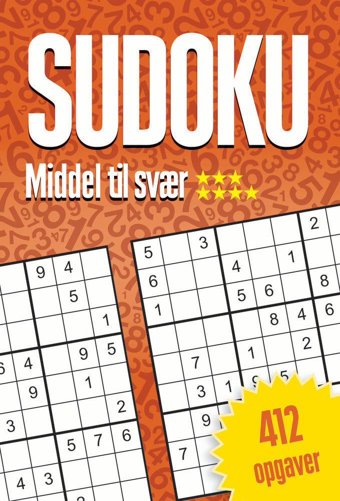 Sudoku middel-svær