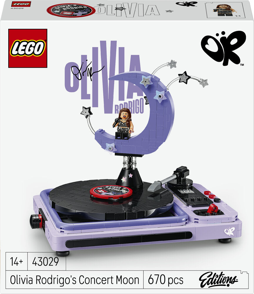 LEGO Editions Music 43029 Olivia Rodrigos scenemåne