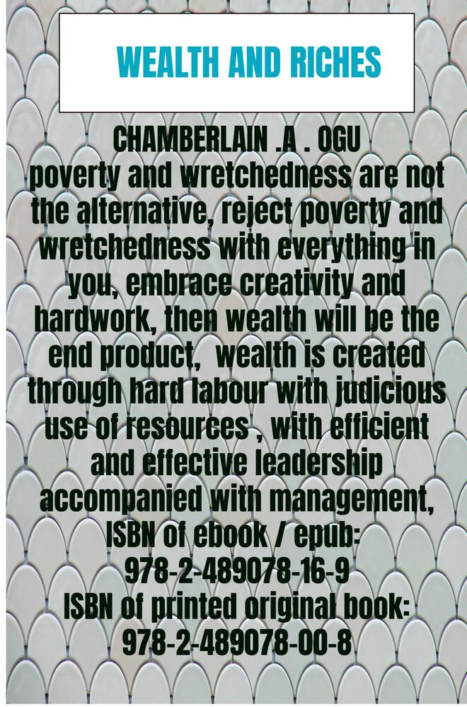 WEALTH AND RICHES