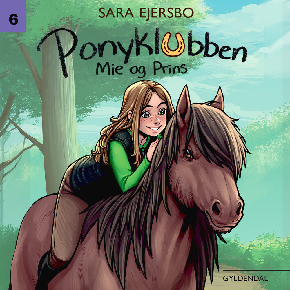 Ponyklubben. Mie og Prins