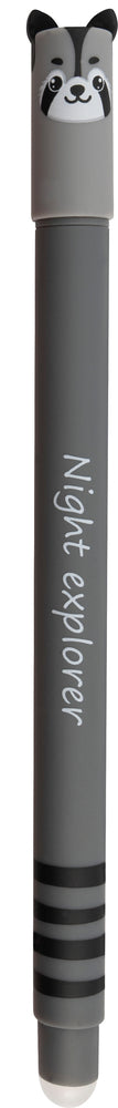 Viskepen Eberhard Faber Gel Roller Animal Erase It! Raccoon