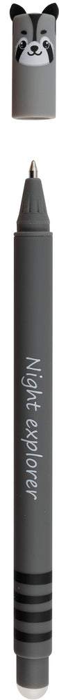 Viskepen Eberhard Faber Gel Roller Animal Erase It! Raccoon