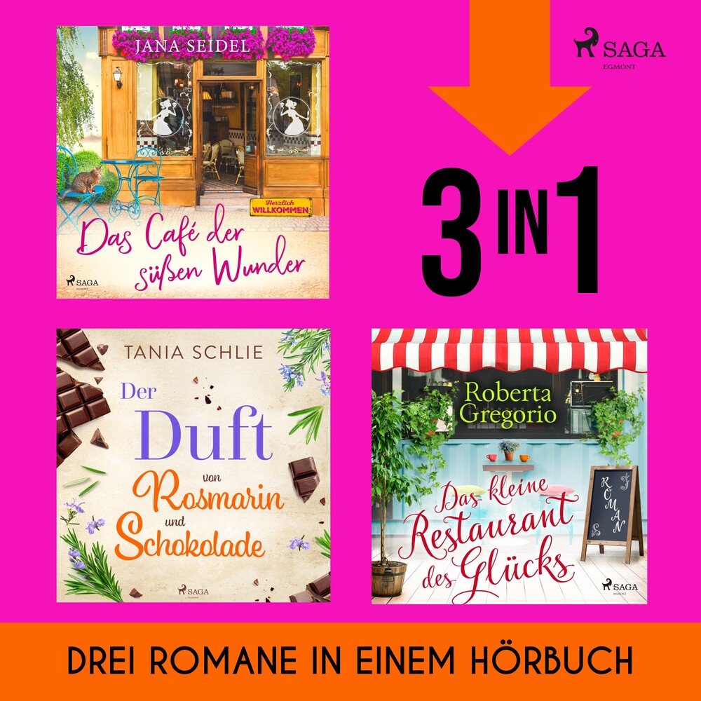 Das Café der süßen Wunder, Der Duft von Rosmarin und Schokolade & Das kleine Restaurant des Glücks
