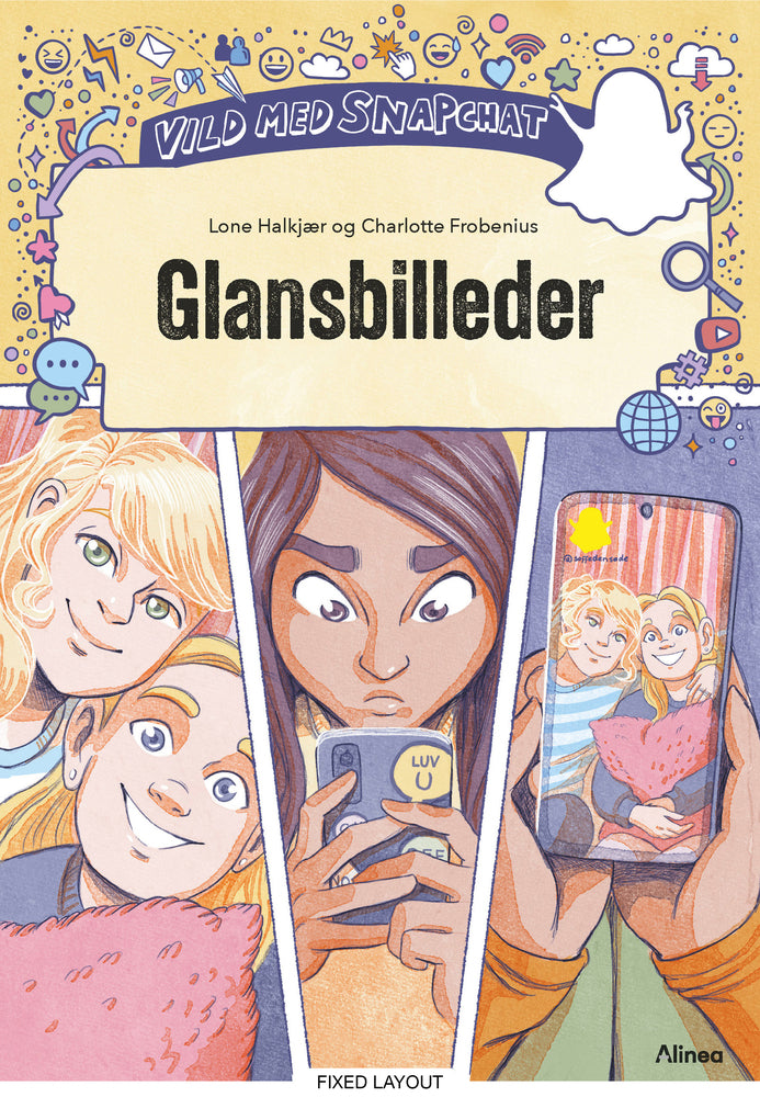 Vild med Snapchat, Glansbilleder, Rød Læseklub