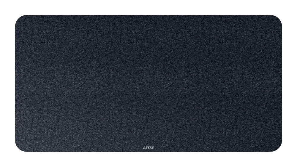 Skriveunderlag Leitz grå filt 36x70cm