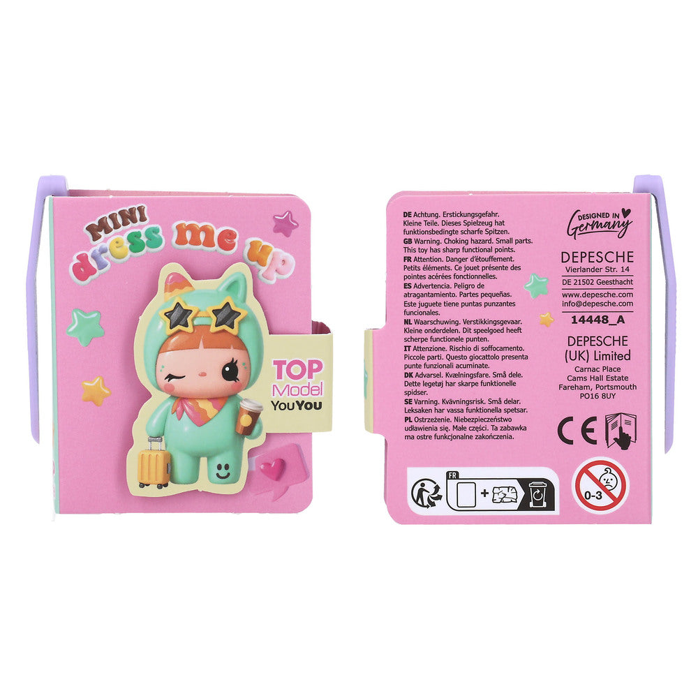 TOPModel Mini Dress Me Up Stickerbog YOUYOU asst