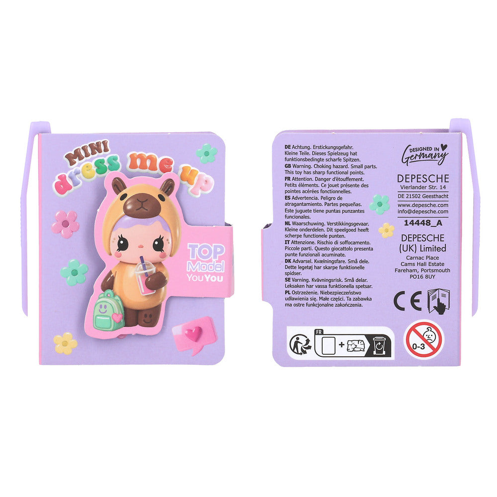 TOPModel Mini Dress Me Up Stickerbog YOUYOU asst