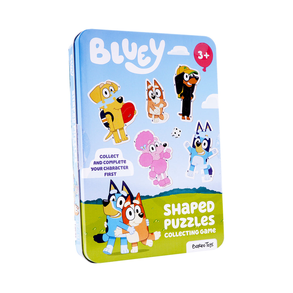 Bluey - Puslespil i tin æske
