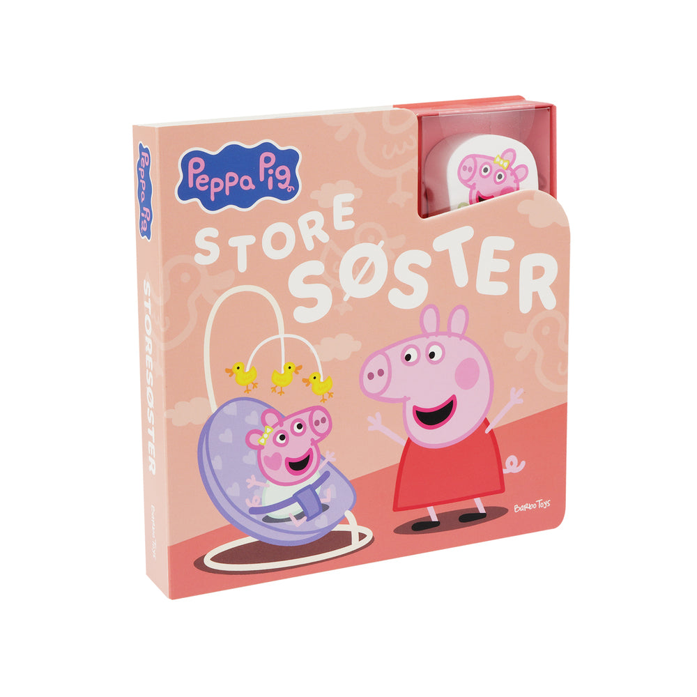 D1 Gurli Gris - Bog med Træfigurer – Store søster